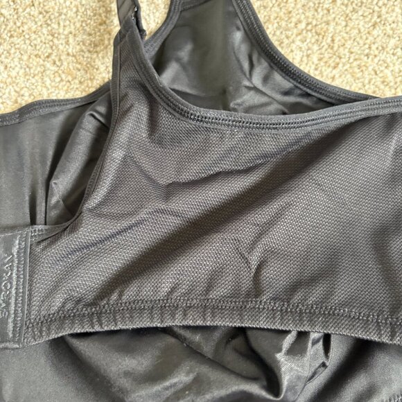 SYROKAN Women's Sports Bra Black Underwire Plus Size 46F NEW - Picture 6 of 10